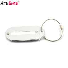 Wholesale Custom Cheap High quality aluminium metal luggage tag